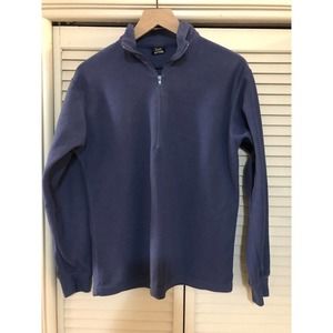 Vintage Early Winters Fleece Jacket Women’s Size Medium Blue 3/4 Zip